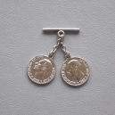 Caireles Moneda Niquel 2 piezas (pack 10 uds)