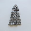 Mosquero de Seda Natural. Color Gris