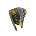 Llavero chaquetilla torero colgante. Color verde