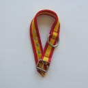 Collar para perros bandera 4 cm de ancho y 60 a 65 cm de largo. Fabricado nylon