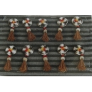 Caireles Cerda Natural Color Marr&oacute;n 1 pieza (pack 10 uds)