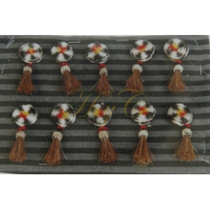 Caireles Cerda Natural Color Marr&oacute;n 1 pieza (pack 10 uds)