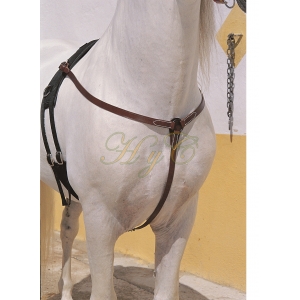 Pechopetral Cruz Vaquero piel Vacuno