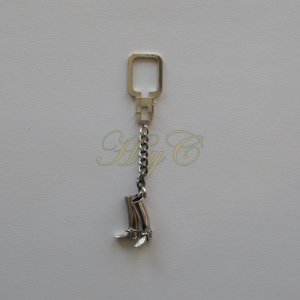 Llavero Par Botas Inglesa Plata de Ley 