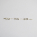 Pulsera Filete grande Plata de Ley 