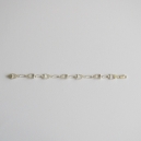 Pulsera Estribo Ingles Plata de Ley