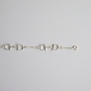 Pulsera Filete Redondo Peque&ntilde;o Plata de Ley