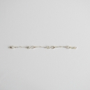 Pulsera Filete Fino Largo Plata de Ley 