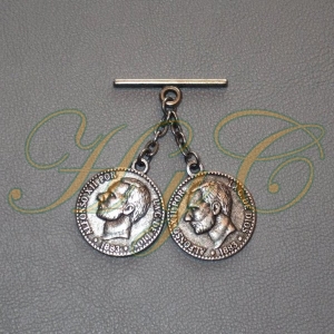 Caireles Moneda Plata Vieja  3 piezas (pack 10 uds)meter fotos 3 piezas 