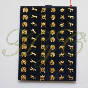 Pin Dorado Caballo Parado