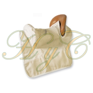 Funda Silla Montar Mod Portuguesa Lona Blanca