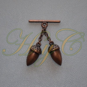 Caireles Bellota Cobre 2 piezas (pack 10 uds)