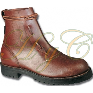 Bota Cartera Cordones Vacuno Engrasado 