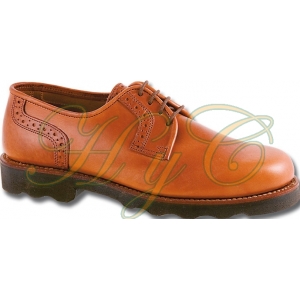 Zapato Piel Ternera Cordones Piso goma