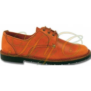Zapato Piel Vaqueta Cordones Piso goma