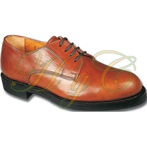 Zapato Piel Ternera Cordones Piso goma