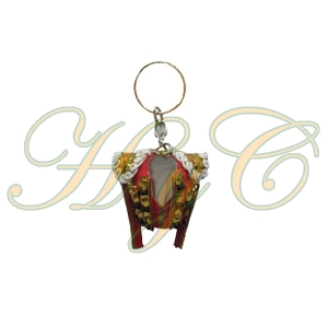 Llavero Chaquetilla Torero Peque&ntilde;a Rojo