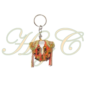 Llavero Chaquetilla Torero Peque&ntilde;a Naranja